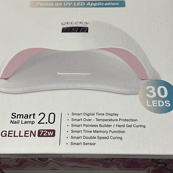 Gellen Nail Lamp -new in box - Picture 3 of 4